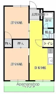 つるいマンション【507号室】の間取り