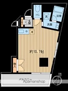 神楽坂フラッツ【4階】の間取り