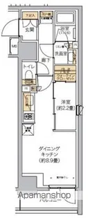 リビオメゾン西麻布【8階】の間取り