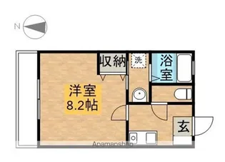 リブレア豊Ⅱ【2階】の間取り