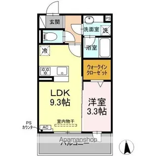 EPOCH RESIDENCE【3階】の間取り