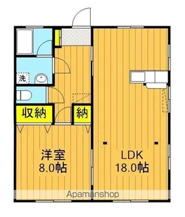 オリエントコーポ【101号室】の間取り