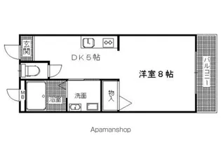 グランチェリー【203号室】の間取り