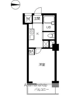 スカイコート新宿御苑前【503号室号室】の間取り