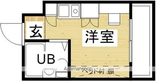 カムネス経大前【4階】の間取り