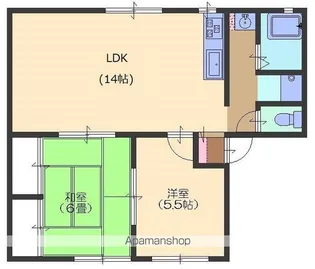 すみたハイツ【101号室】の間取り
