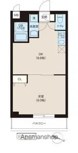 1LDKの間取り画像