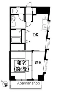 ラスター港南【4階】の間取り