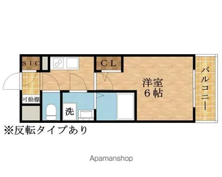 ファーストフィオーレ京橋ノワール【8階】の間取り