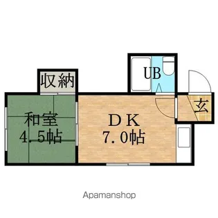 サンクレスト白石 C棟【2階】の間取り