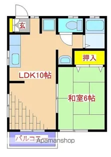 クリーンハイツ【102号室】の間取り