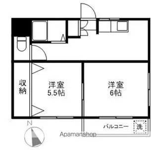 リーフコート東六郷【103号室】の間取り