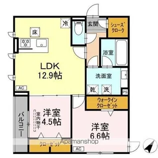 D-SOLIS一社【1階】の間取り