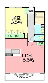 スカイヒルズ【4階】の間取り