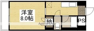 アークハイツ富田町【502号室】の間取り
