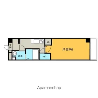 滋賀県草津市南草津1丁目【マンション】の間取り
