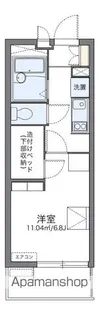 レオパレスマ メゾンC【3階】の間取り