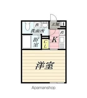 ラフィーネ大和【2階】の間取り
