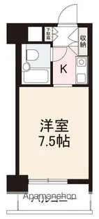 1Kの間取り画像