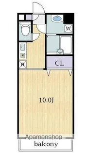 エスポワール奥戸【2階】の間取り