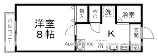 フォンターナ【1階】の間取り