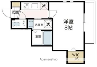メゾン・ド・カノア【202号室号室】の間取り