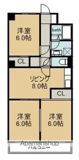 スワン【2階】の間取り