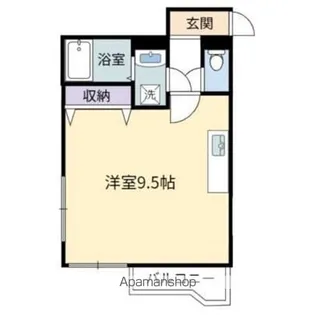 ロイヤルシティ大工【303号室】の間取り