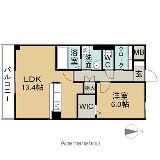 ラ・ブリエ小幡【2階】の間取り