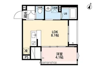 ROBOT HOME 亥鼻【2階】の間取り