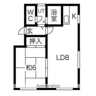 プロスペリティ30【305号室】の間取り