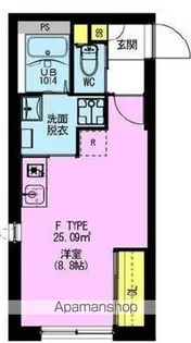 ADORE URBAN大森町【4階】の間取り