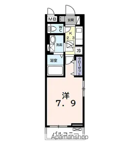 フェリーチェ五井【1階】の間取り