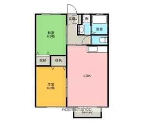 マリンブリーズ・JR8TH【1階】の間取り