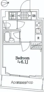 スパシエ ルクス 光が丘【6階】の間取り