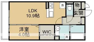 レセーナ【2階】の間取り