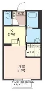 ラフィネド・メゾン【2階】の間取り