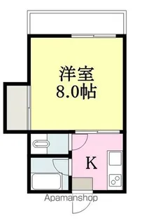 コーポ若藤【2階】の間取り