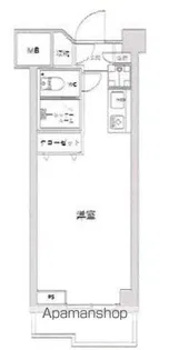 三越ゼームス坂マンション【231号室】の間取り