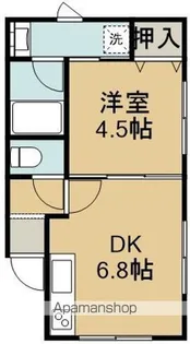 ソレイユ【102号室】の間取り
