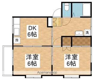 グランコート藤【1階】の間取り