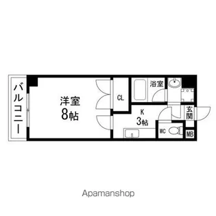 リバーパーク上谷刈【502号室】の間取り