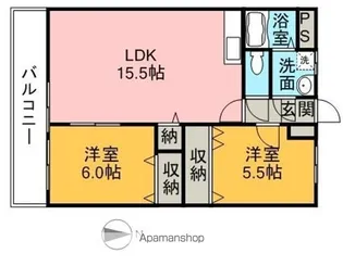 アロム藤【203号室】の間取り