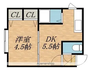 アークコート北28条【3階】の間取り