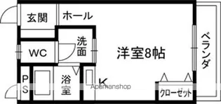 STUDIO MIO【3階】の間取り