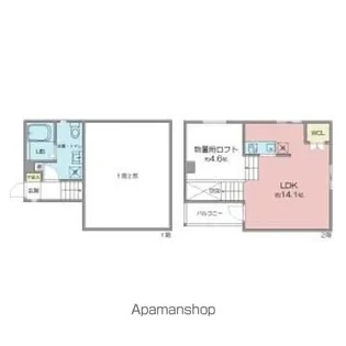 PRIMAVERA WEST【2階】の間取り