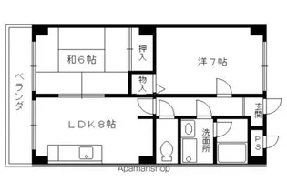 プレミエールクラーテ【4階】の間取り