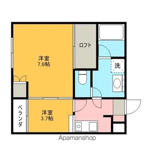 グレースヒル【305号室】の間取り