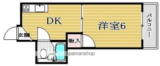 ワイエスハイツ【3階】の間取り