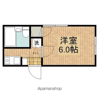 ジュネパレス柏第112【1階】の間取り